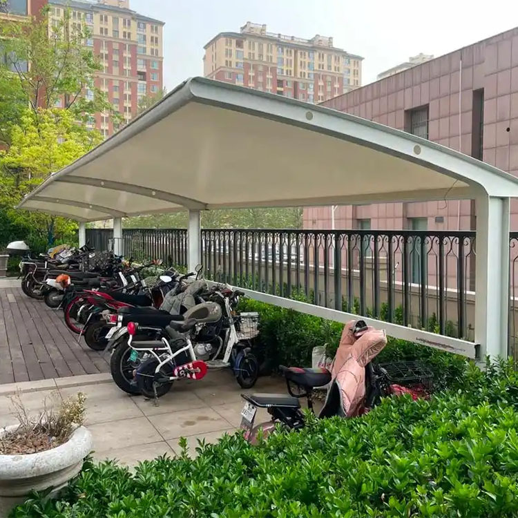 咸宁膜结构电动车棚